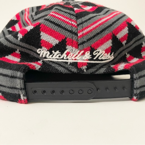 Chicago Bulls Snapback Hat Southwest Aztec Mitchell And Ness Cap - Picture 6 of 16